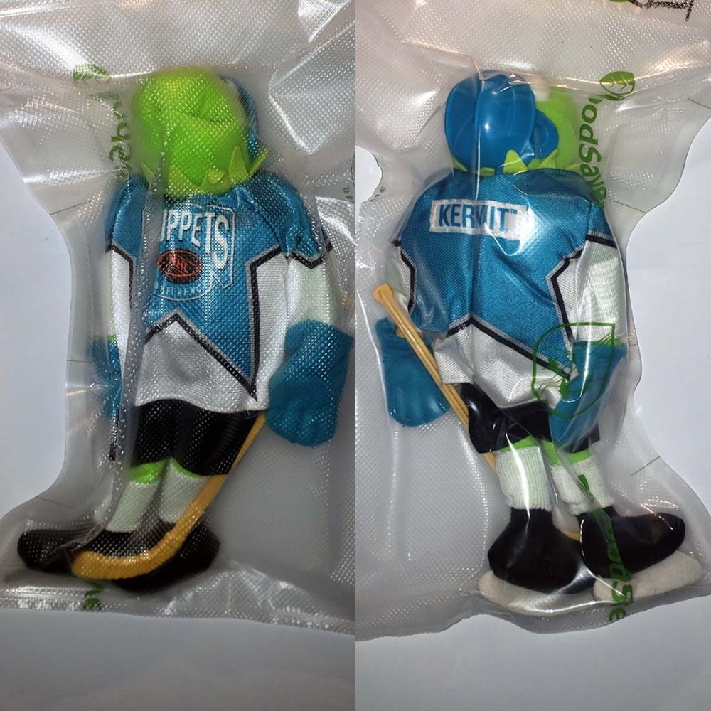 Collectors McDonalds NHL Muppet Mania plush dolls